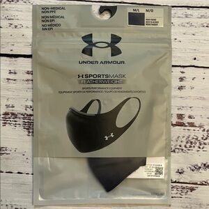 Under Armour Featherweight Black Sports Mask